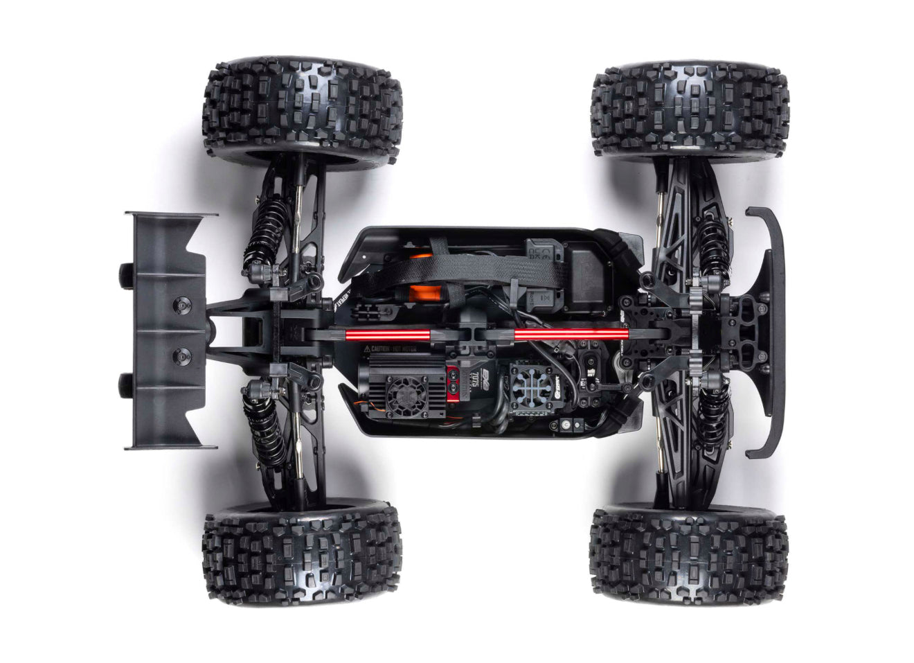 Arrma 1/8 NOTORIOUS 6S V6 4X4 BLX Stunt Truck RTR - BLACK #C-ARA8611V6T1