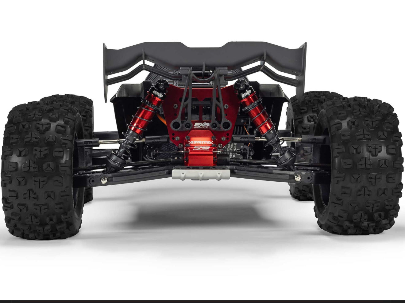 ARRMA KRATON 6S EXB 1/8 4X4 RTR Speed Monster Truck Black clip less body #C-ARA8708V6T1