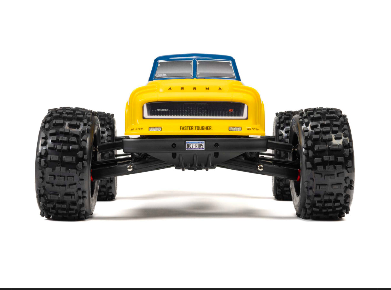 Arrma 1/8 NOTORIOUS 6S V6 4X4 BLX Stunt Truck RTR - Blue #C-ARA8611V6T2