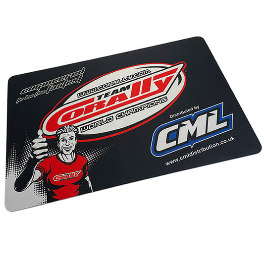 CORALLY & CML PIT MAT SMALL 600X400MM 2MM THICK - High-Speed RTR RC Truck