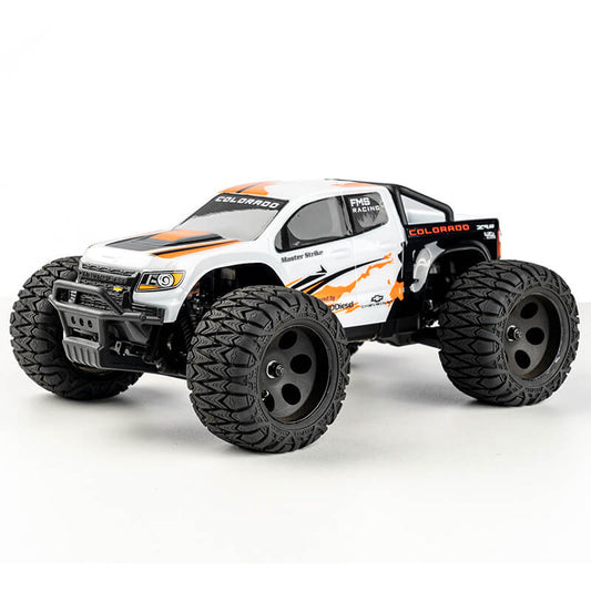 FMS FCX24 1/24TH CHEVROLET COLARADO TRUCK RTR - WHITE - RC Hobby Product