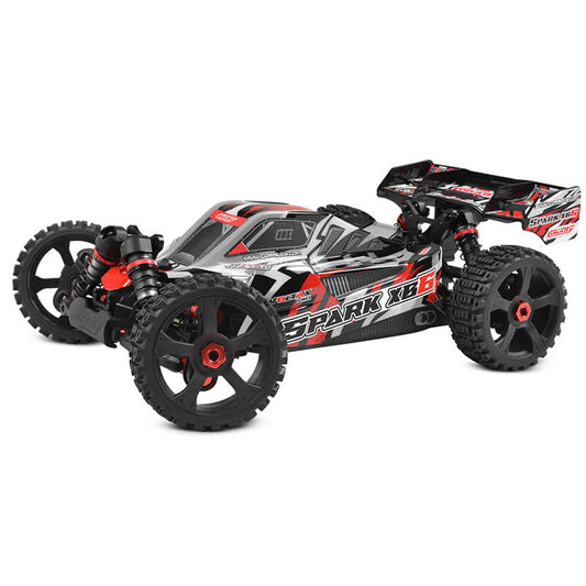 CORALLY SPARK XB6 6S BRUSHLESS BASHER BUGGY ROLLER - RED - High-Speed RTR RC Truck