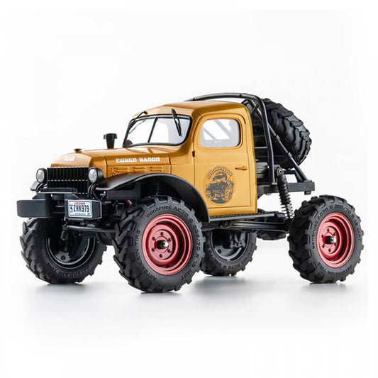 FMS FCX 1/24TH POWER WAGON SCALER RTR - YELLOW V2 - RC Hobby Product